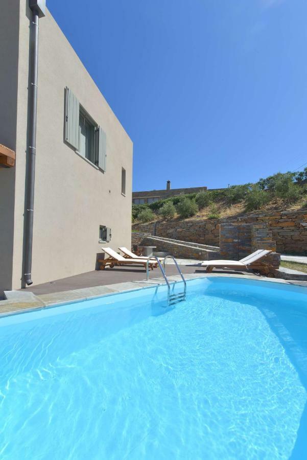 Luxurious 2019Blt Seaview Villa Wth Swimming Pool Korissia  Exterior photo